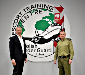 Wizyta Oficera Łącznikowego Niemieckiej Policji Federalnej przy Ambasadzie Niemiec w Warszawie Wizyta Oficera Łącznikowego Niemieckiej Policji Federalnej przy Ambasadzie Niemiec w Warszawie