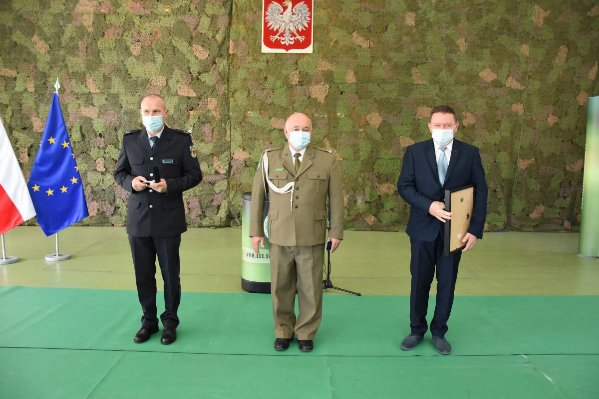 Odznaczeni funkcjonariusze i pracownicy