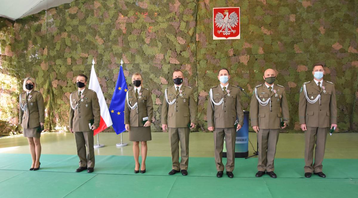 Odznaczeni funkcjonariusze