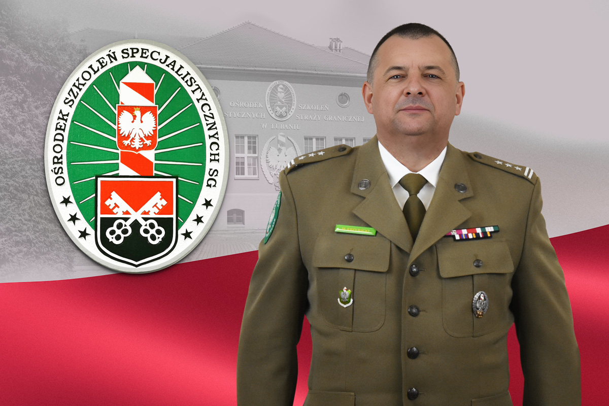 Zastępca Komendanta OSS SG w Lubaniu płk SG Marek Krzywicki