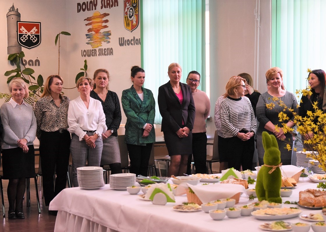 Kadra OSS SG w Lubaniu na spotkaniu Wielkanocnym