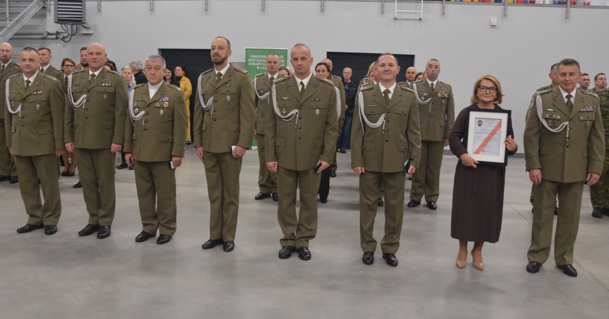 Obchody 16. rocznicy utworzenia Ośrodka Szkoleń Specjalistycznych SG w Lubaniu