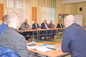 Uczestnicy warsztatów na sali wykładowej