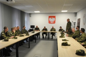 Wizyta Komendanta NoOSG gen. bryg. SG Tomasza Michalskiego