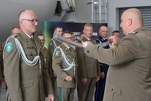 Przekazanie obowiązków na stanowisku Zastępcy Komendanta OSSSG w Lubaniu