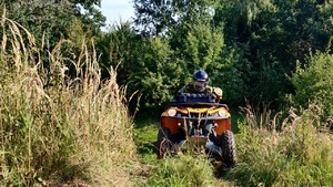 Trening bezpiecznej jazdy pojazdami ATV w różnych warunkach terenowych – moduł I