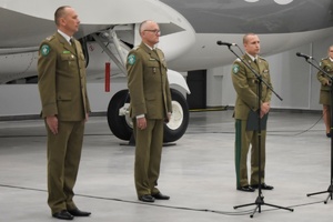Inauguracja oddania do użytkowania hangaru szkoleniowego wraz z budynkiem internatowym