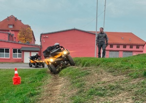 Podczas zajęć na terenie Ośrodka.