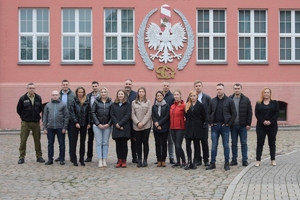 Zdjęcie grupowe na terenie Ośrodka.