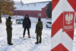 Zakończenie szkolenia podoficerskiego w OSS SG w Lubaniu