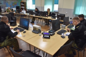 Zakończenie szkolenia podoficerskiego w OSS SG w Lubaniu