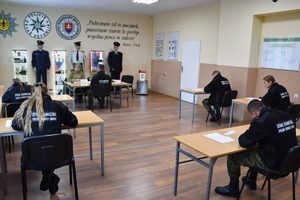 Zakończenie szkolenia podoficerskiego w OSS SG w Lubaniu