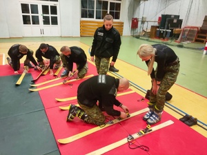 Szkolenie z zakresu narciarstwa skiturowego i zjazdowego dla słuchaczy szkolenia w zakresie Szkoły Podoficerskiej