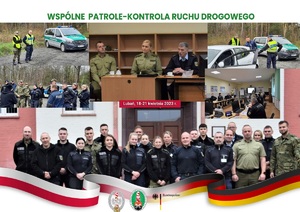 wspólne patrole -kontrola ruchu drogowego
