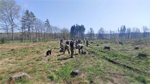 Światowy Dzień Ziemi z udziałem funkcjonariuszy z OSS SG w Lubaniu