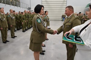 Obchody 32. rocznicy powołania Straży Granicznej w OSS SG w Lubaniu