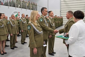 Obchody 32. rocznicy powołania Straży Granicznej w OSS SG w Lubaniu