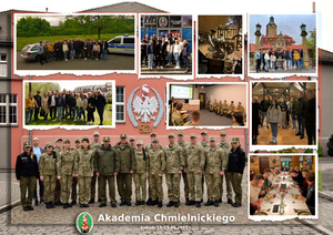Wizyta absolwentów Akademii Państwowej Służby Granicznej Ukrainy im. Bogdana Chmielnickiego w OSS SG w Lubaniu