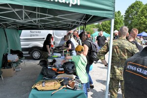 Piknik Służb Mundurowych z okazji Dnia Dziecka
