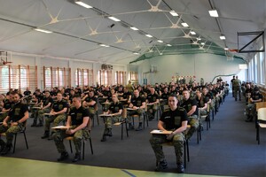 Zakończenie szkolenia podstawowego w OSS SG w Lubaniu