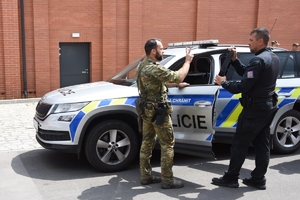Pełnienie służby w ramach wspólnych patroli polsko-czeskich