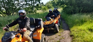 Trening jazdy pojazdami ATV z wykorzystaniem urządzeń GPS