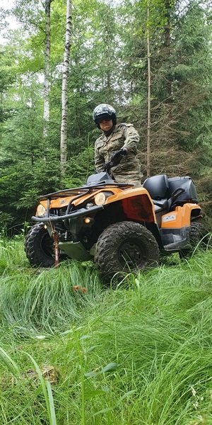 Trening jazdy pojazdami ATV z wykorzystaniem urządzeń GPS- moduł II