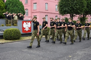 Zakończenie szkolenia podoficerskiego w OSS SG w Lubaniu