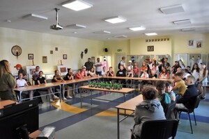 Wizyta kolonistów w OSS SG w Lubaniu