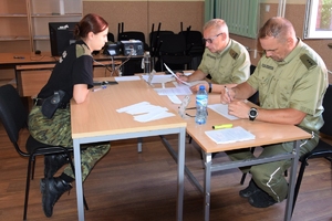 Zakończenie szkolenia podstawowego w OSS SG w Lubaniu
