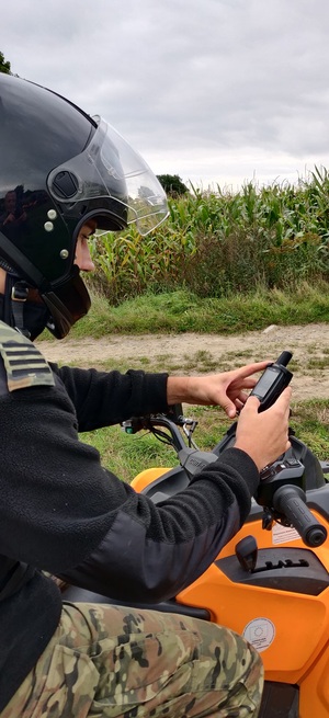 Trening jazdy pojazdami ATV z wykorzystaniem urządzeń GPS - moduł II
