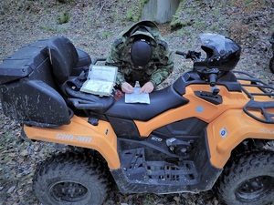 Trening jazdy pojazdami ATV z wykorzystaniem urządzeń GPS - moduł II