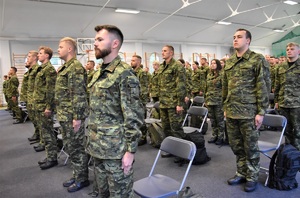 Rozpoczęcie szkolenia podstawowego dla funkcjonariuszy SG w OSS SG w Lubaniu