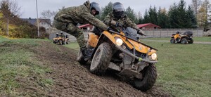 Trening bezpiecznej jazdy pojazdami ATV w różnych warunkach terenowych – moduł I