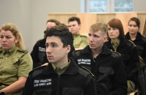Uczestnicy kursu na sali wykładowej. Uczestnicy kursu na sali wykładowej.