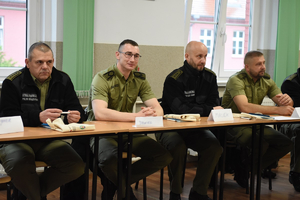 Uczestnicy szkolenia podczas zajęć.