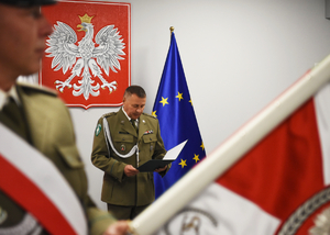 Ślubowanie nowo przyjętych do służby funkcjonariuszy w OSS SG w Lubaniu Ślubowanie nowo przyjętych do służby funkcjonariuszy w OSS SG w Lubaniu