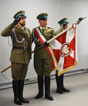 Ślubowanie nowo przyjętych do służby funkcjonariuszy w OSS SG w Lubaniu Ślubowanie nowo przyjętych do służby funkcjonariuszy w OSS SG w Lubaniu