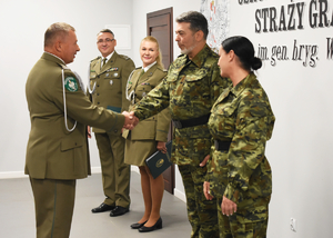 Ślubowanie nowo przyjętych do służby funkcjonariuszy w OSS SG w Lubaniu Ślubowanie nowo przyjętych do służby funkcjonariuszy w OSS SG w Lubaniu