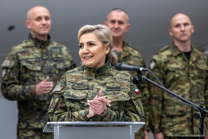 Finał II Ogólnopolskiego Przeglądu Musztry Klas Mundurowych w OSS SG w Lubaniu dobiegł końca Finał II Ogólnopolskiego Przeglądu Musztry Klas Mundurowych w OSS SG w Lubaniu dobiegł końca