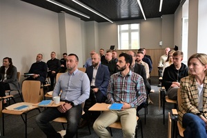 Uczestnicy warsztatów podczas zajęć