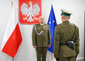 Nowi funkcjonariusze Straży Granicznej złożyli ślubowanie Nowi funkcjonariusze Straży Granicznej złożyli ślubowanie