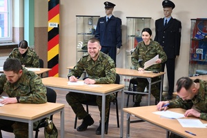 Egzamin podoficerski w OSS SG w Lubaniu