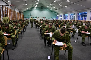 Egzamin podoficerski w OSS SG w Lubaniu