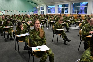 Egzamin podoficerski w OSS SG w Lubaniu