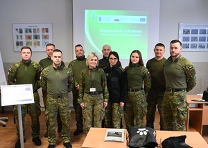 Rozpoczęcie szkolenia specjalistycznego z zakresu kynologii służbowej przewodników psów tropiąco - patrolowych Rozpoczęcie szkolenia specjalistycznego z zakresu kynologii służbowej przewodników psów tropiąco - patrolowych