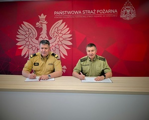 Podpisaliśmy porozumienie z KWPSP we Wrocławiu Podpisaliśmy porozumienie z KWPSP we Wrocławiu